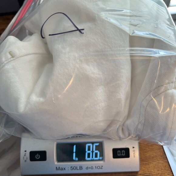 Agolde Jeans 90s White Pinch Waist Woman's Size 32 High Rise Button Fly Straight - Picture 12 of 12